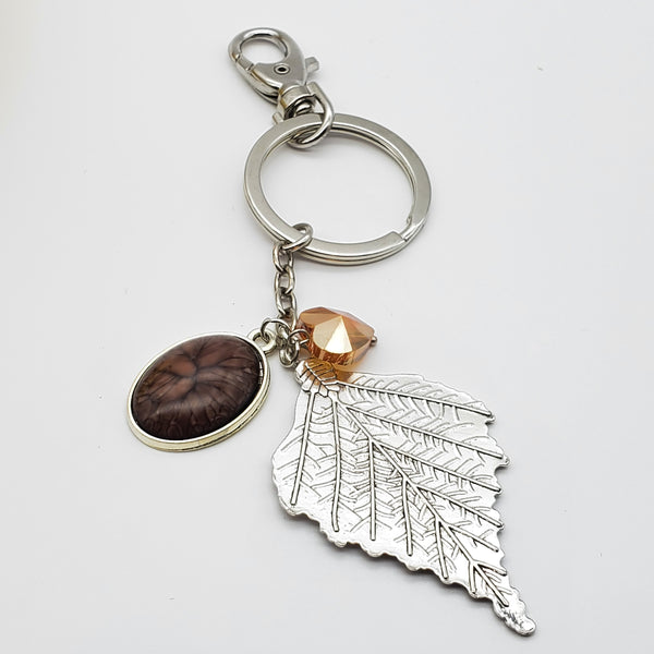 Leaf Keychain