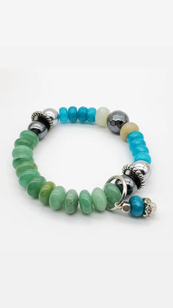 Opal and Aventurine Bracelet