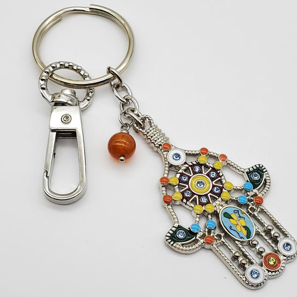 Hamsa Keychain