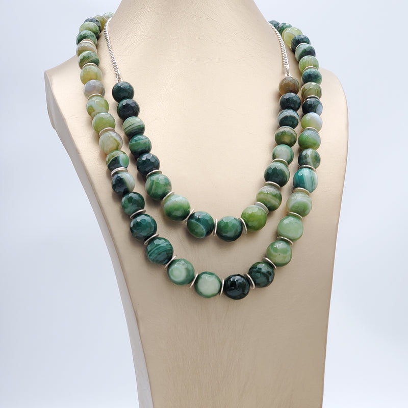 Green Agate Necklace