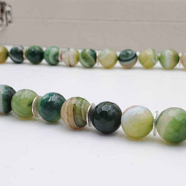 Green Agate Necklace