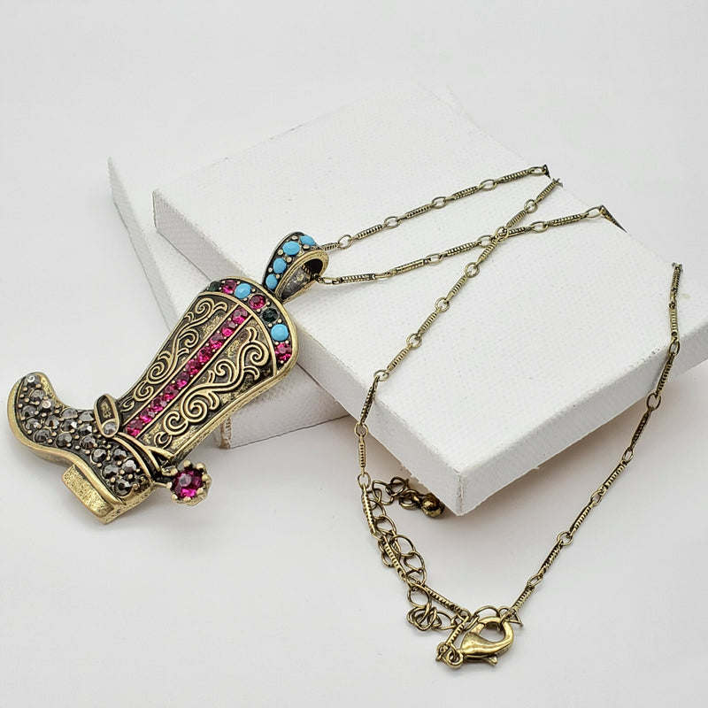 Western-Boots Necklace