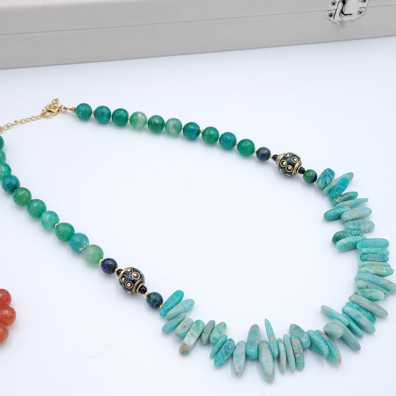 Green Agate Necklace