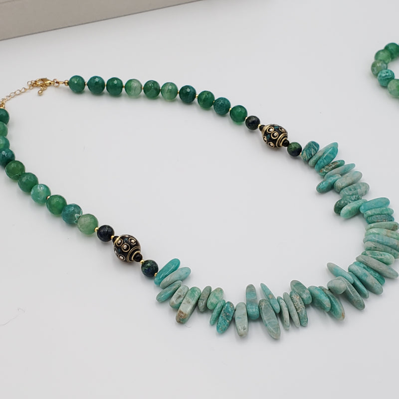 Green Agate Necklace