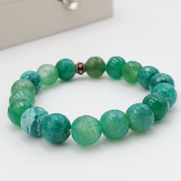 Green Agate Bracelet