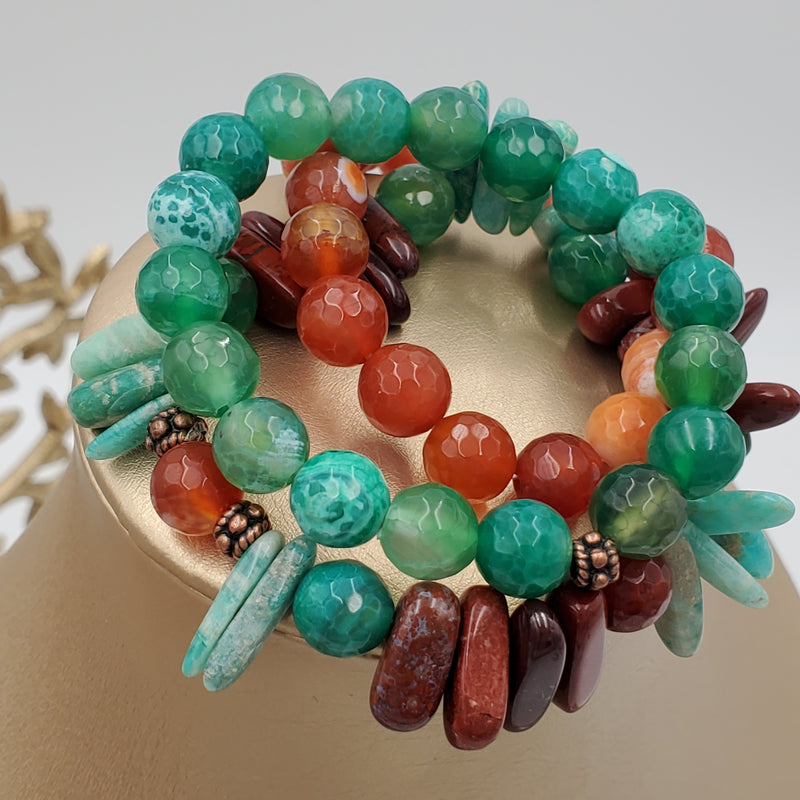 Green Agate Bracelet