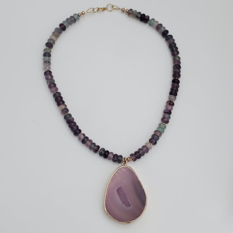 Light Purple Kunzite Necklace