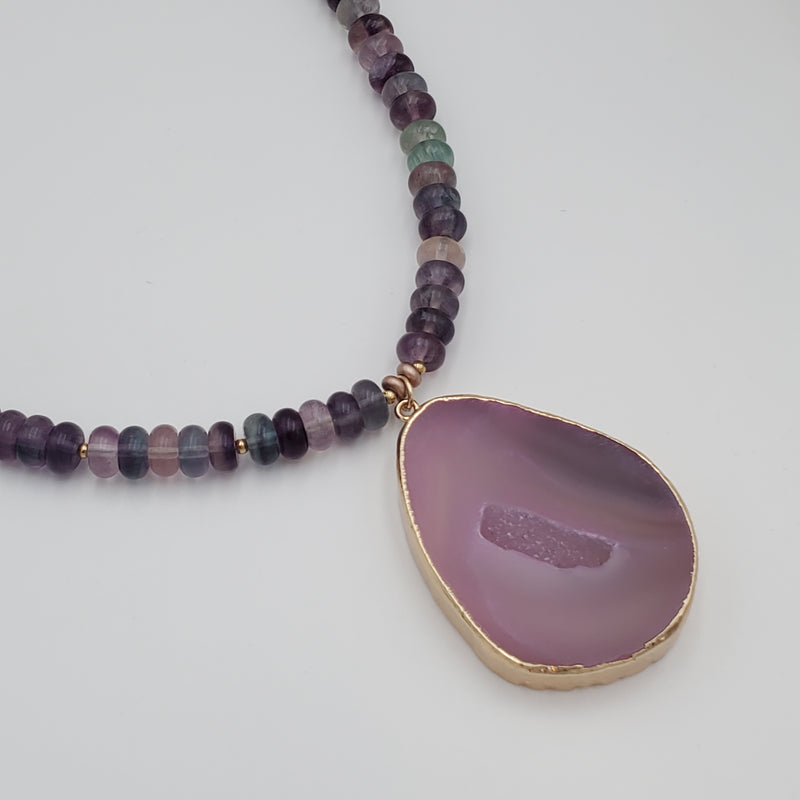 Light Purple Kunzite Necklace