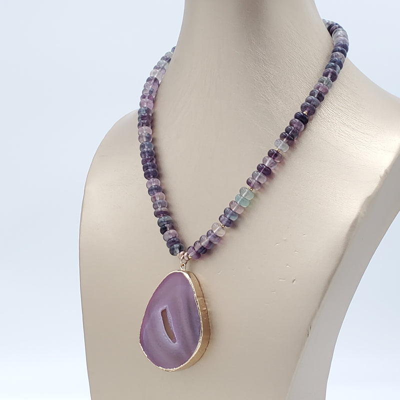 Light Purple Kunzite Necklace