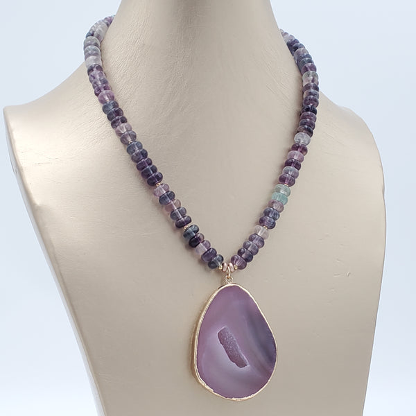 Light Purple Kunzite Necklace